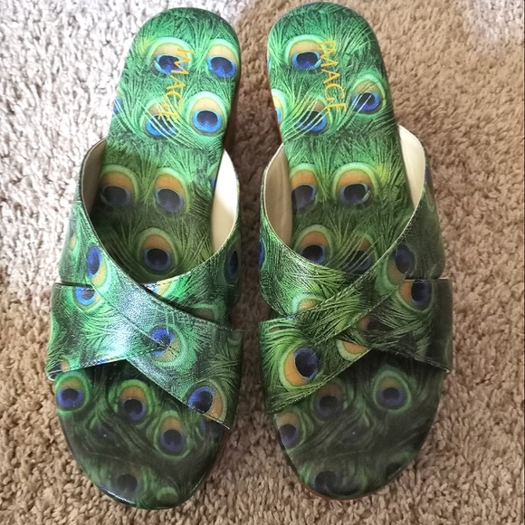 NWT Image Wedge Sandals - Picture 3 of 8